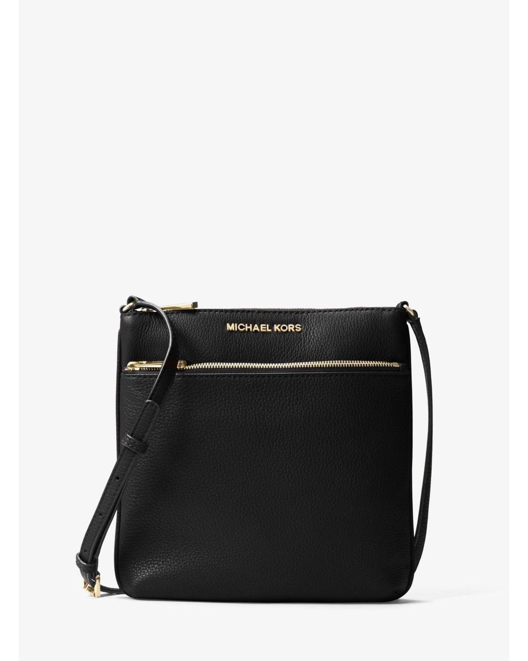 Riley small pebbled leather messenger deals