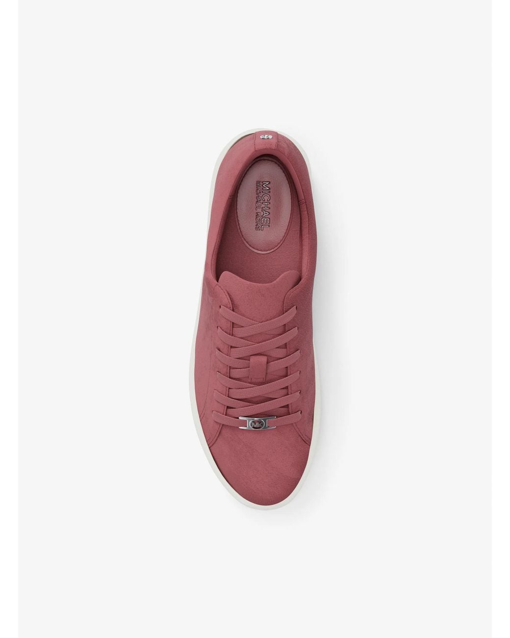 MICHAEL Michael Kors Pink Michael Kors Keaton Suede Sneaker