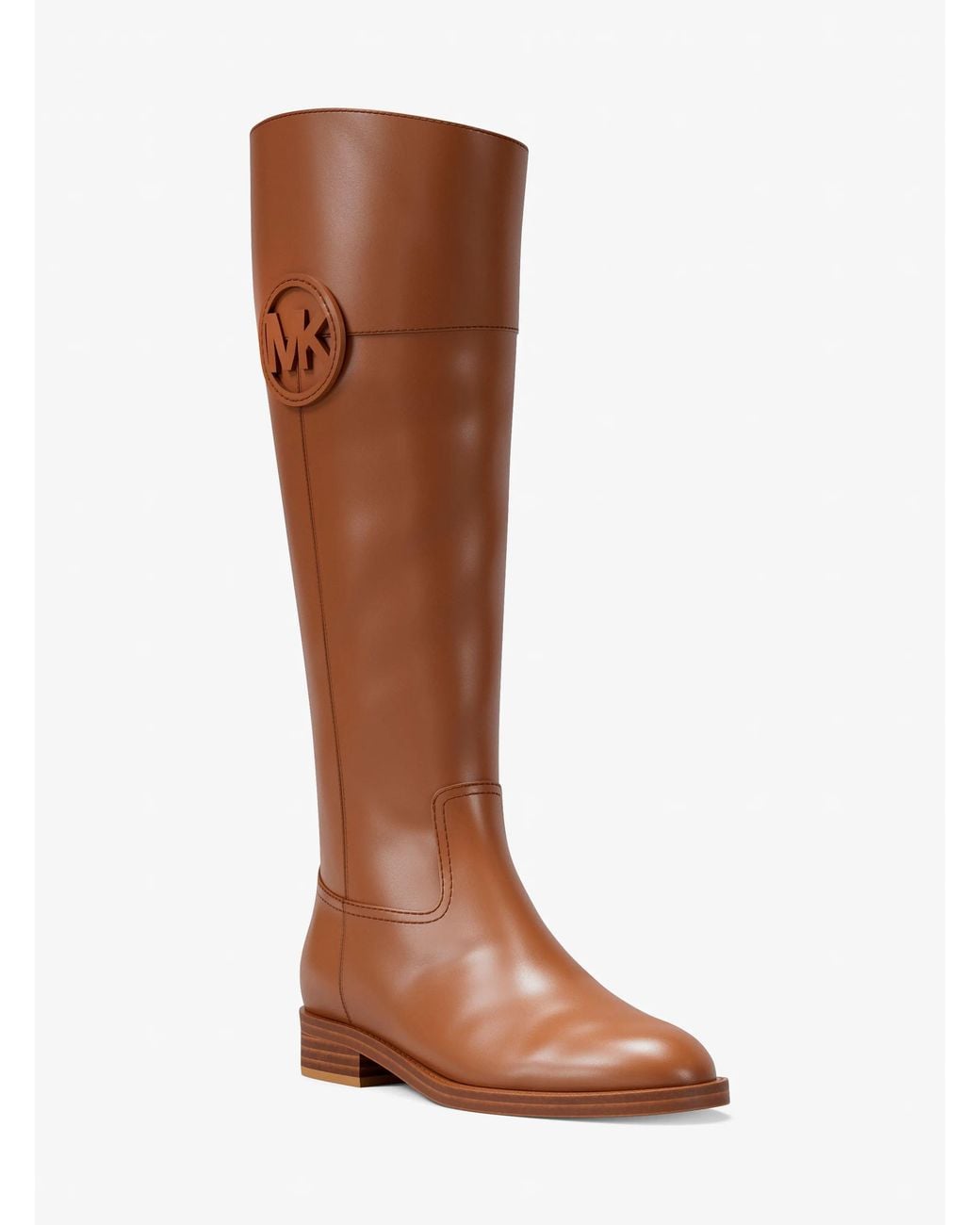 MICHAEL Michael Kors Brown Mk Kimmee Leather Boot