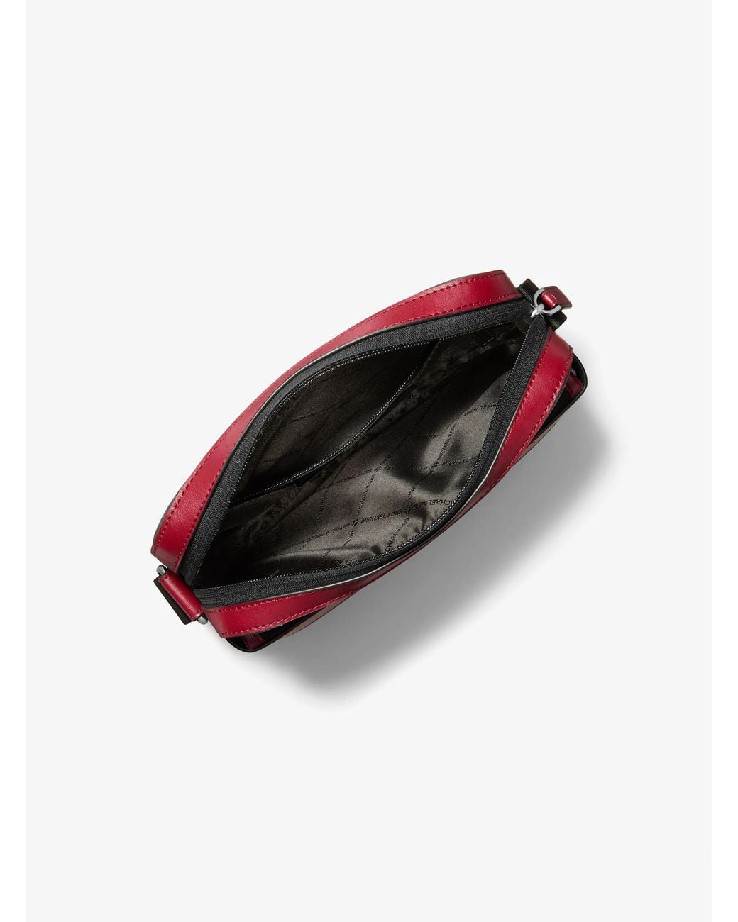 Michael Kors Gray Mk Jet Set Logo Crossbody Bag for men