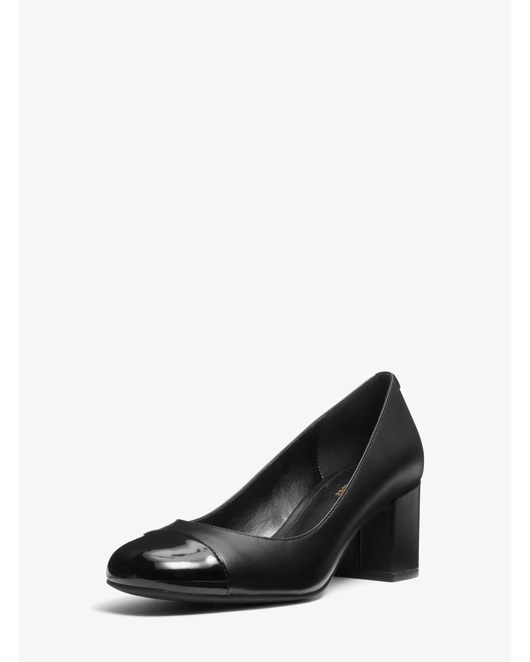 MICHAEL Michael Kors Black Mk Perla Flex Leather Pump