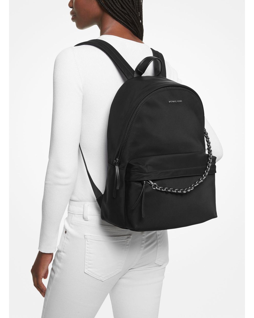 The michael large nylon backpack deals