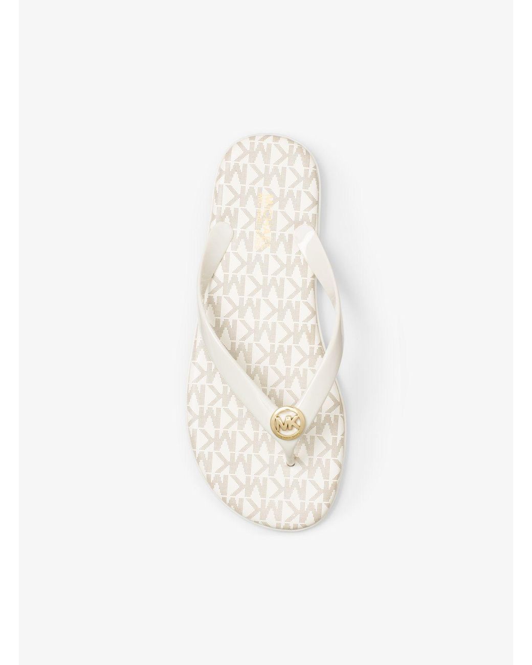 michael kors jet set jelly flip flops
