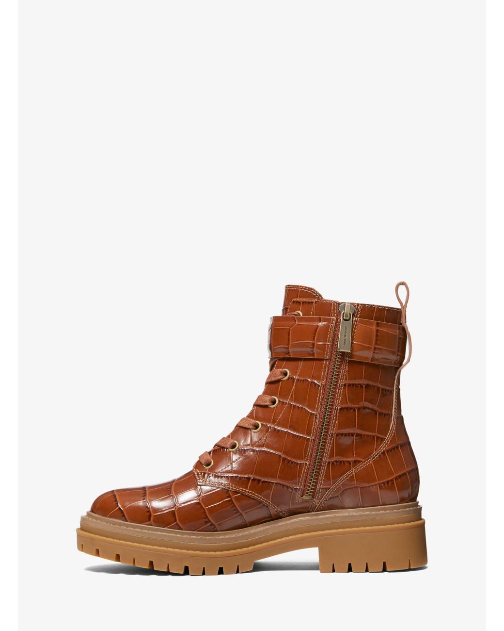 alligator combat boots