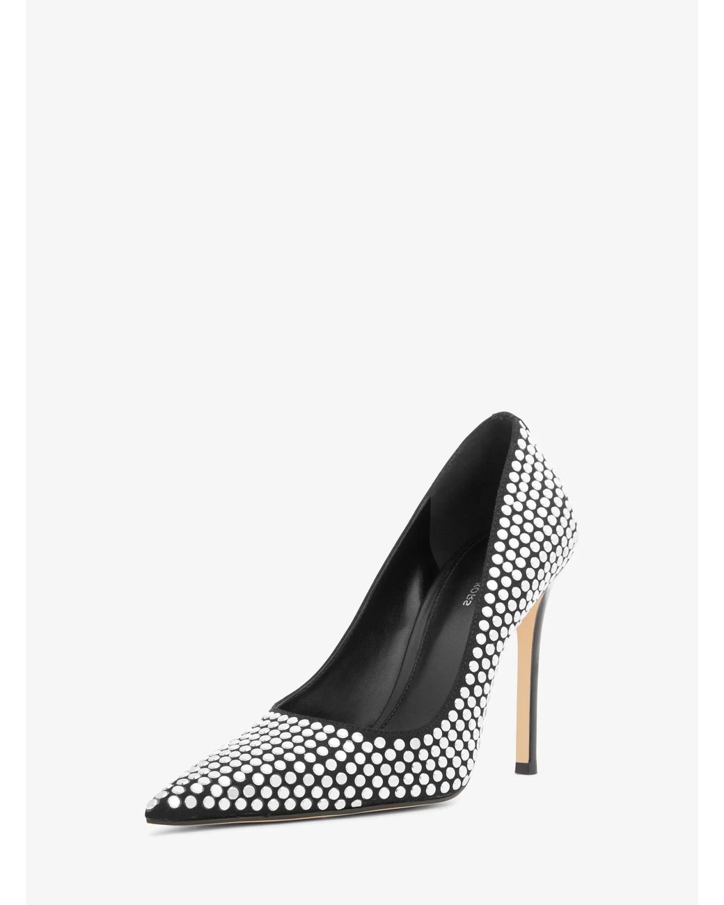 MICHAEL Michael Kors White Mk Elyse Studded Pump