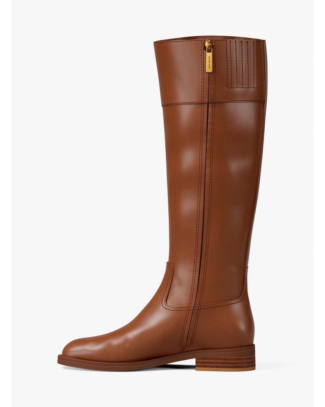 MICHAEL Michael Kors Brown Mk Kimmee Leather Boot