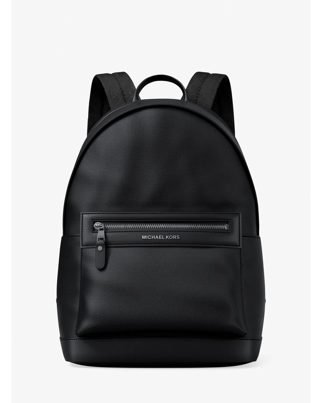 Michael Kors Black Mk Jet Set Nylon Backpack for men