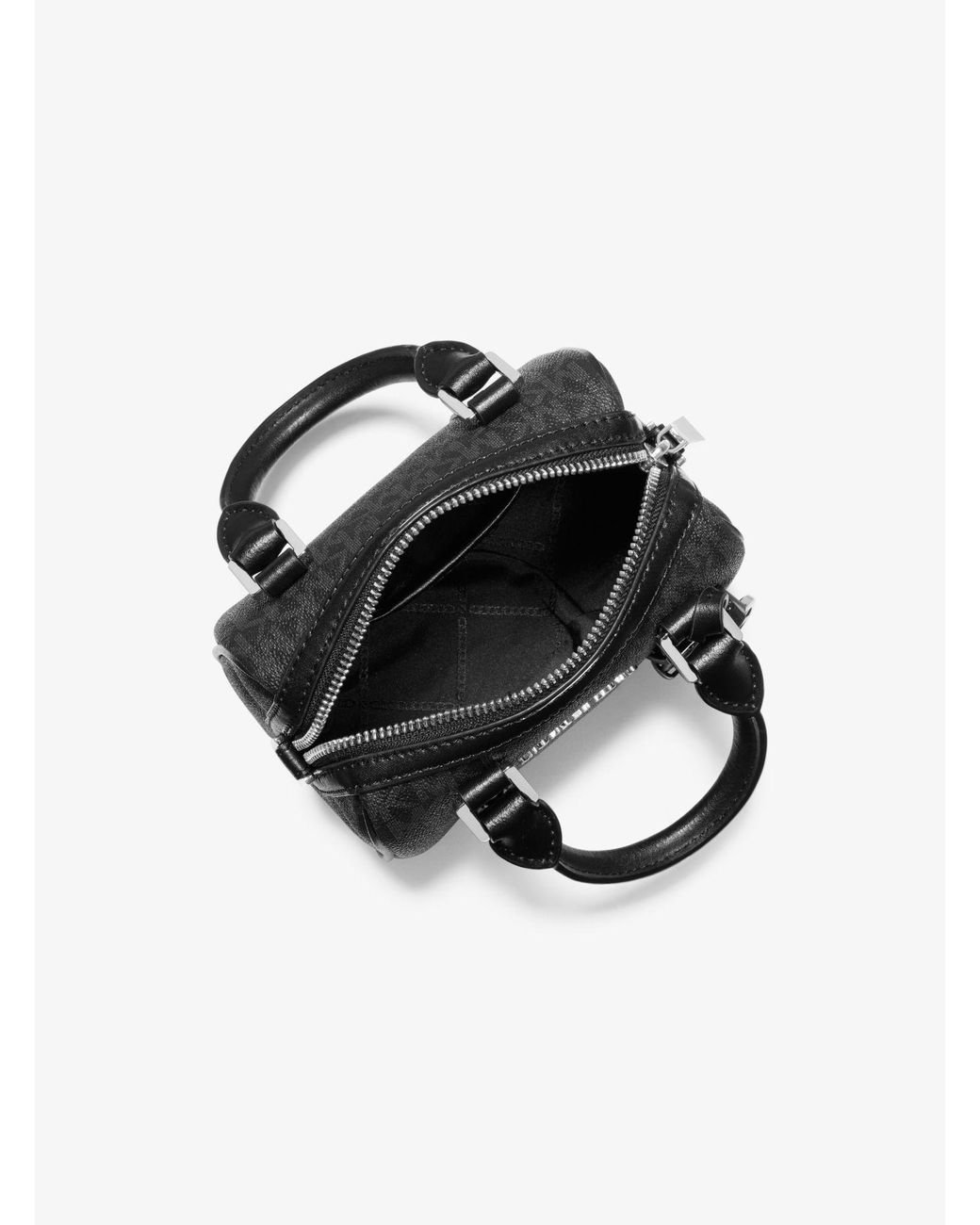 Michael Kors Bedford Legacy Extra-small Logo Duffle Crossbody Bag in Black  | Lyst Canada
