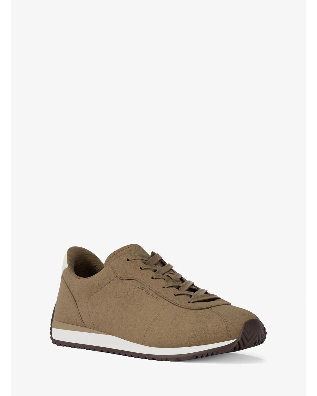 Michael Kors Natural Rhodes Suede Trainer for men