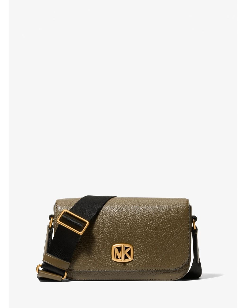 Michael Kors Green Michael Kors Bryant Small Leather Crossbody Bag for men
