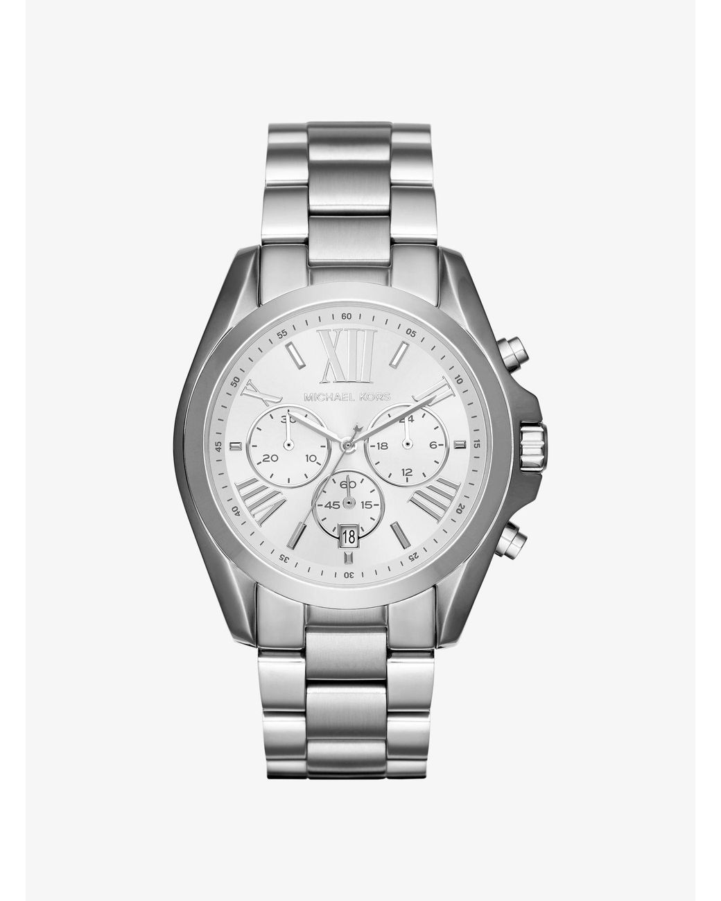 Michael Kors Oversize Bradshaw Silver 