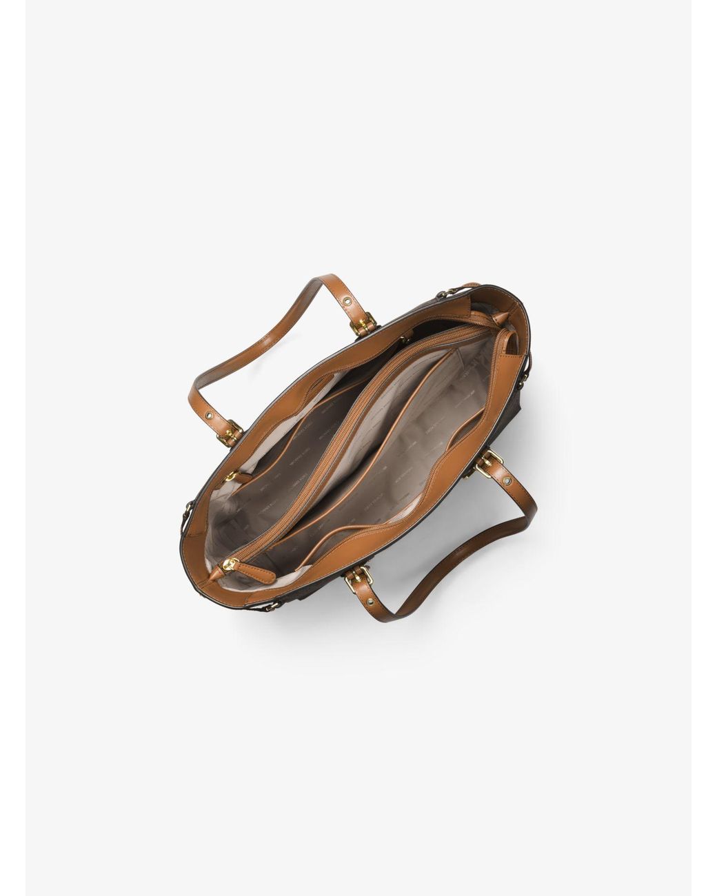 michael kors voyager medium logo tote bag
