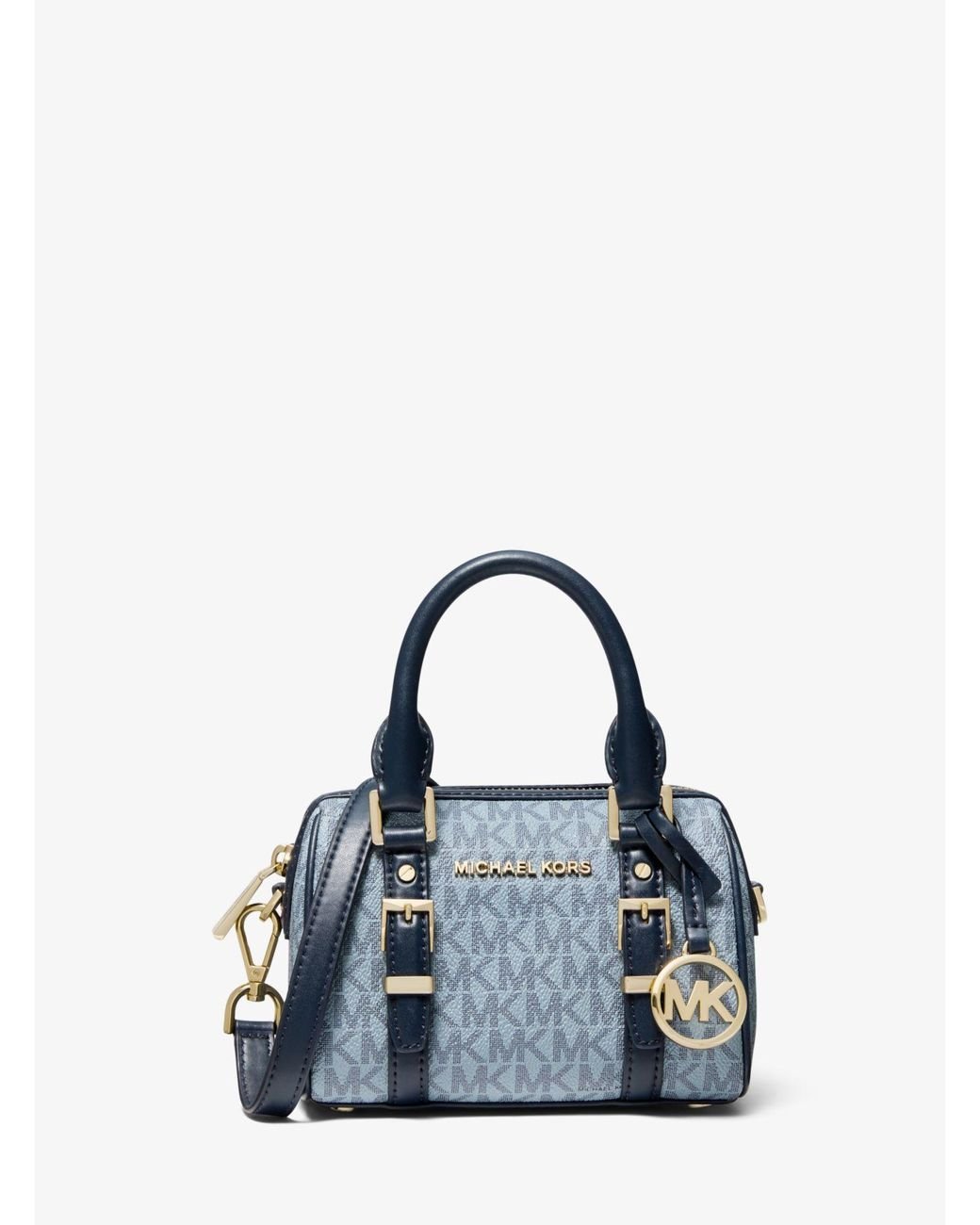 Michael kors sales bedford satchel blue