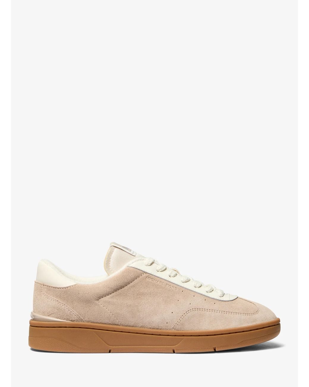 Michael Kors Natural Mk Wilton Suede Trainers for men