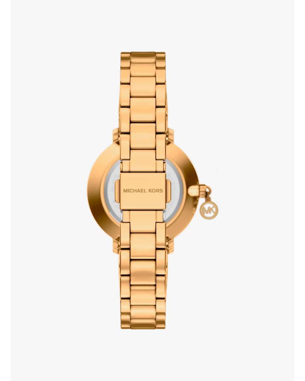 Michael Kors Metallic Mini Pyper Pavé-Tone Watch