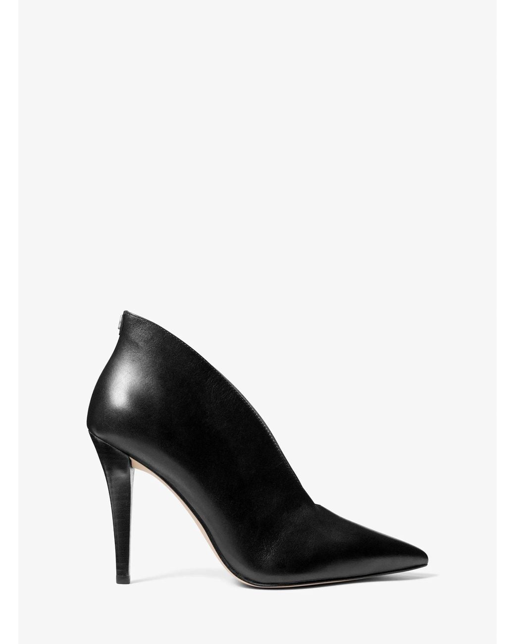 MICHAEL Michael Kors Black Michael Kors Tonya Leather Pump