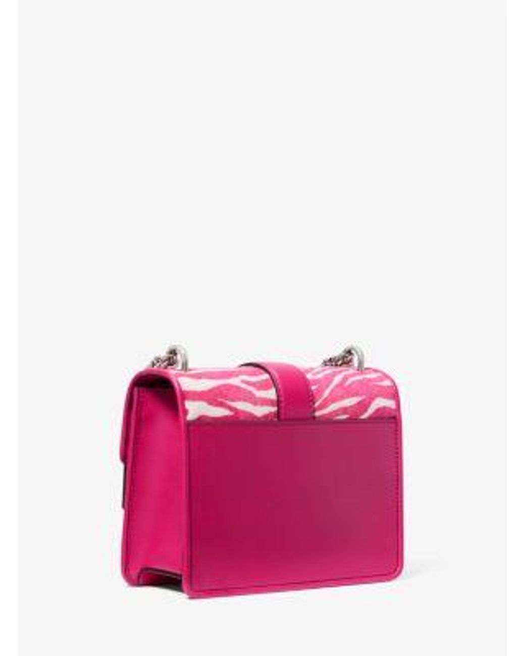 Michael Kors Greenwich Small Zebra Print Calf Hair Crossbody