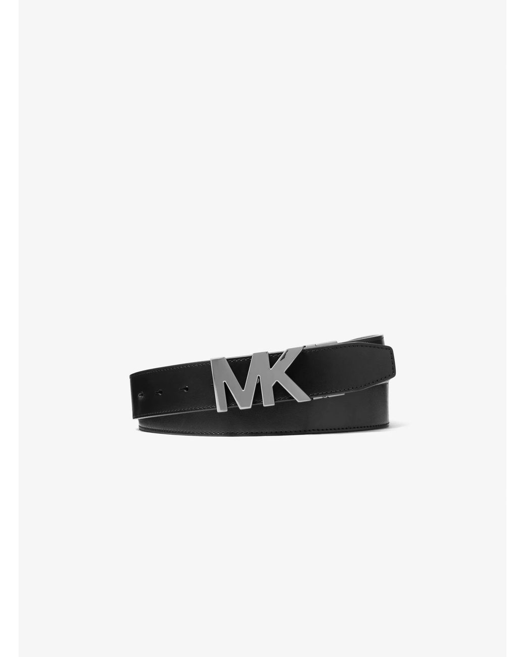 Michael Kors White Mk 4-In-1 Signature Logo Belt Box Set for men