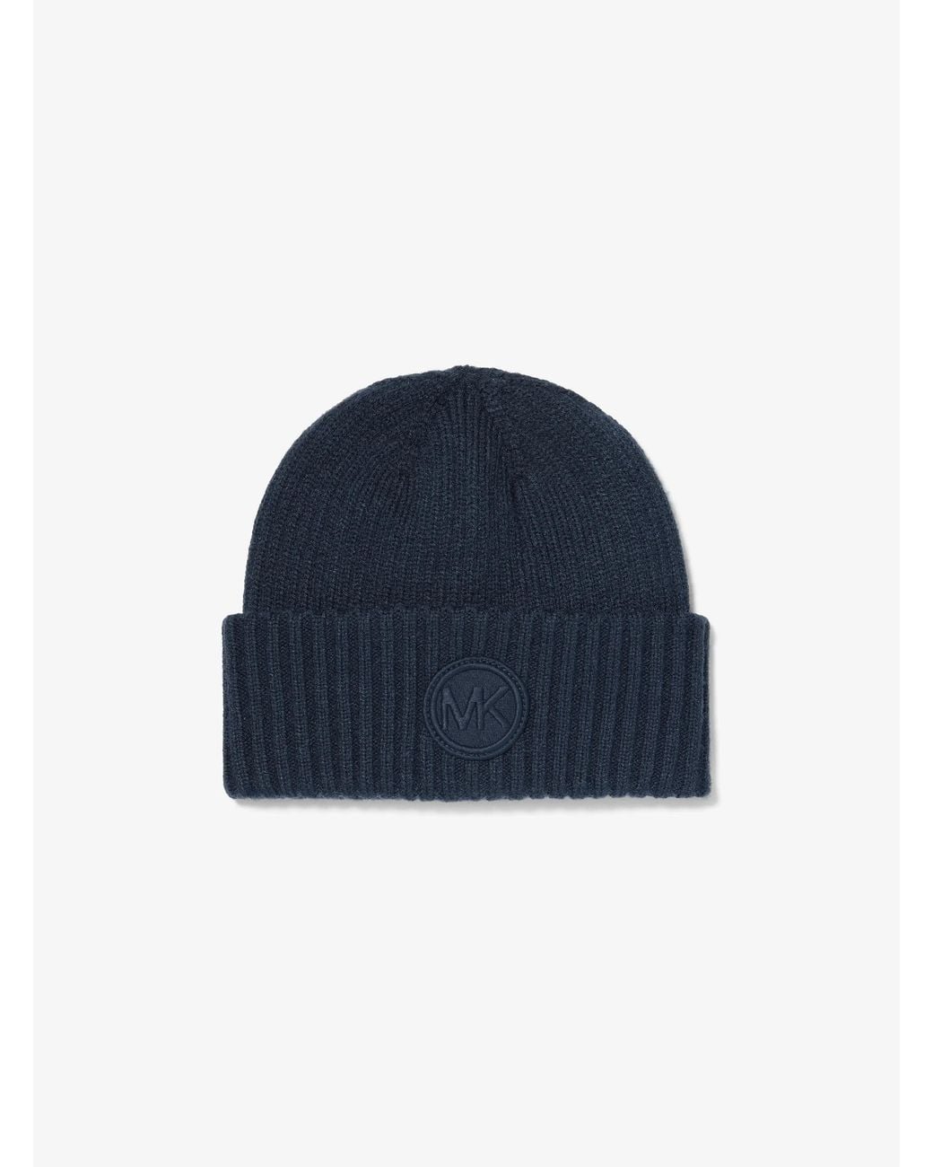 Michael Kors Blue Mk Knit Beanie for men