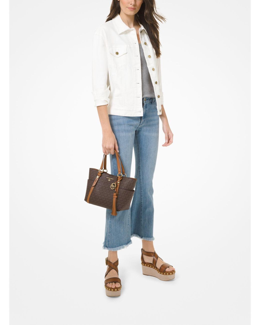 nomad large logo tote bag