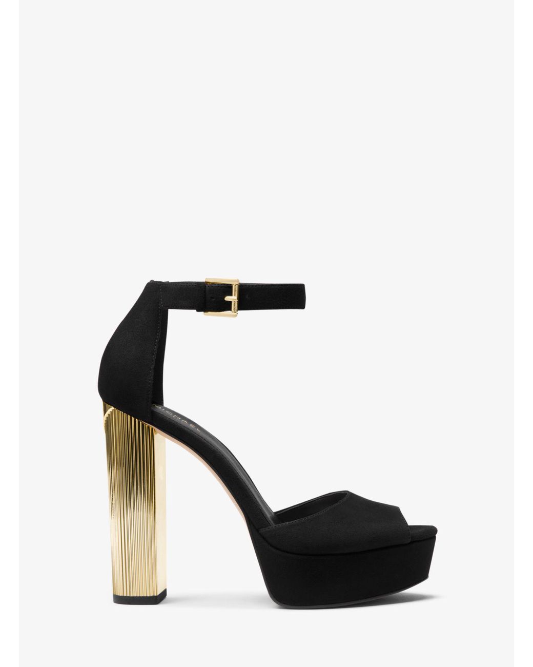 Michael Kors Paloma Platform Sandals in Black | Lyst