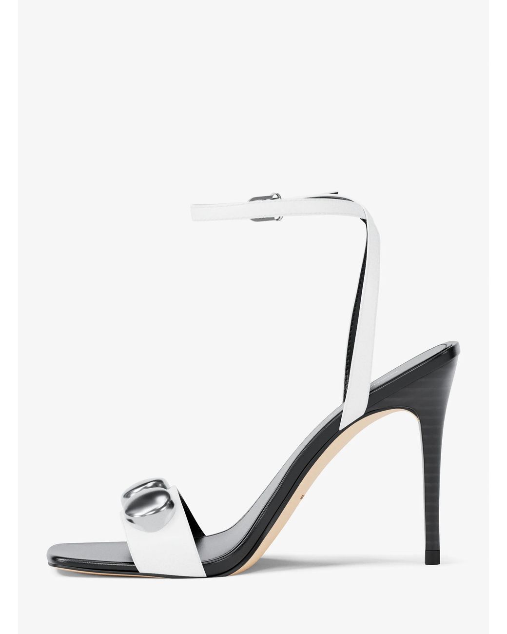 MICHAEL Michael Kors Black Mk Liana Studded Leather Sandal