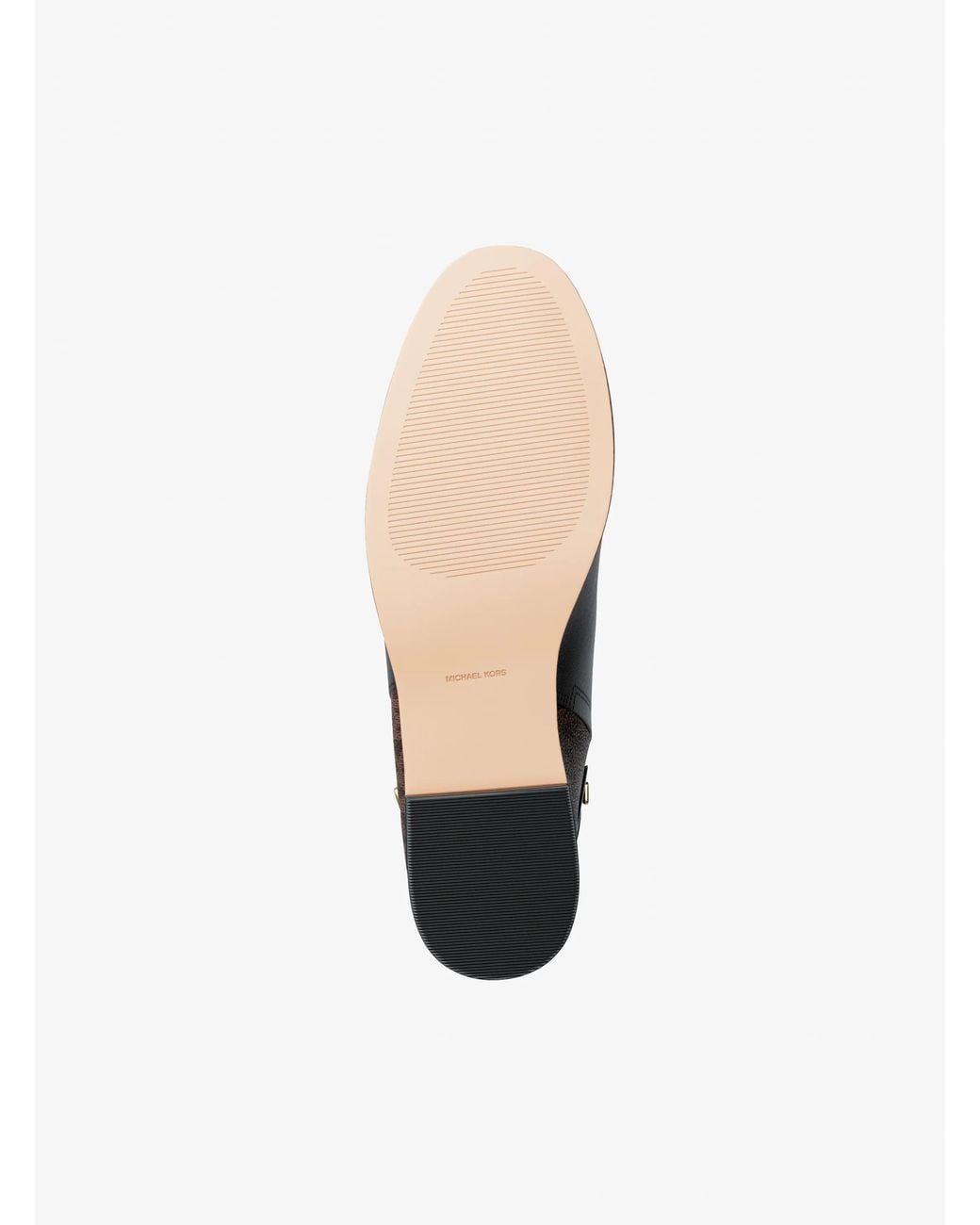 MICHAEL Michael Kors Black Mk Rachel Textured And Signature Logo Boot