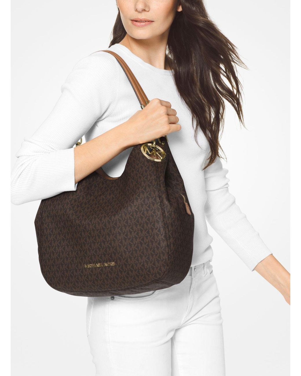 Michael kors lillie best sale large