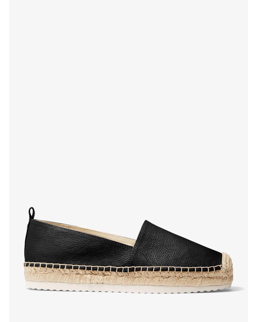 black slip on espadrilles