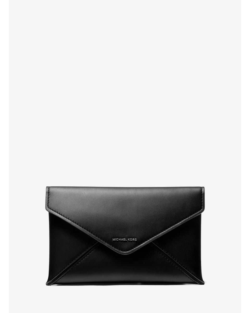 MICHAEL Michael Kors Black Mk Jordi 3-In-1 Leather Envelope Wallet
