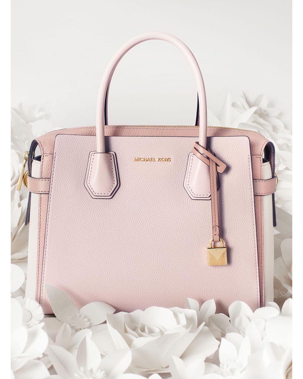 Mercer belted pebble leather satchel cheap