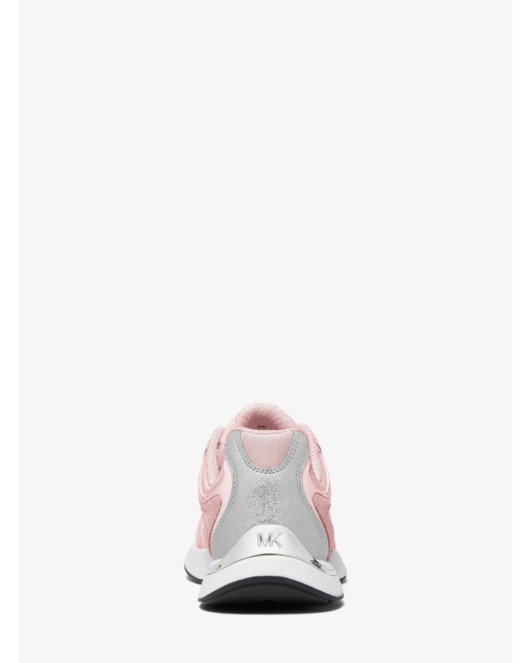 MICHAEL Michael Kors Pink Riley Mixed-Media Trainer