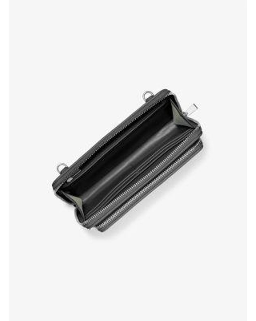 Michael Kors Black Jet Set Large Nylon Crossbody Bag