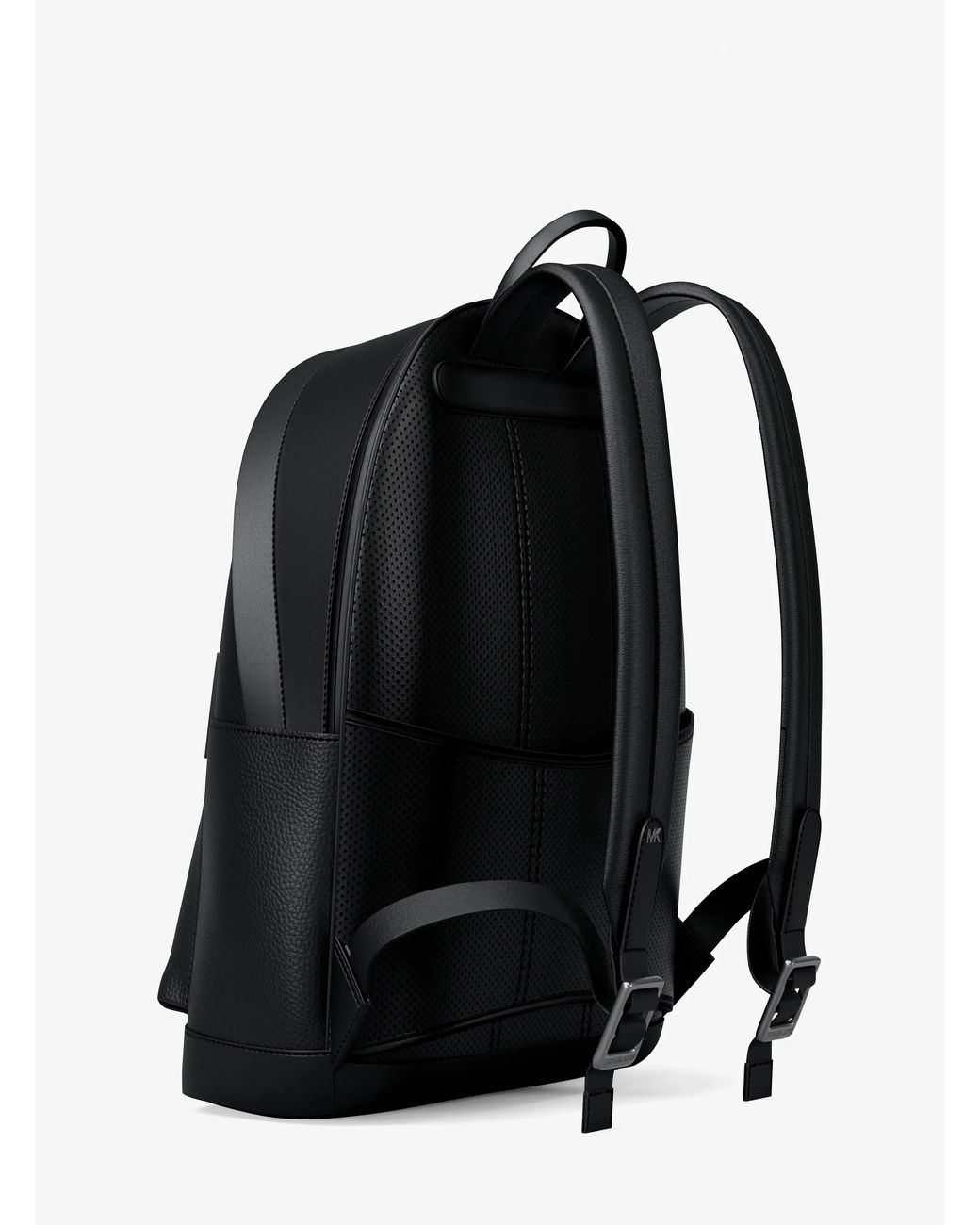 Michael Kors Black Jet Set Pebbled Leather Backpack for men