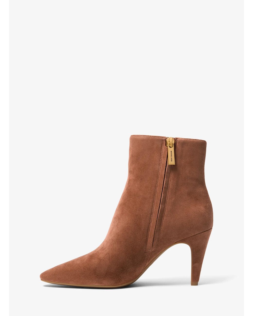 MICHAEL Michael Kors Brown Mk Daniela Suede Ankle Boot