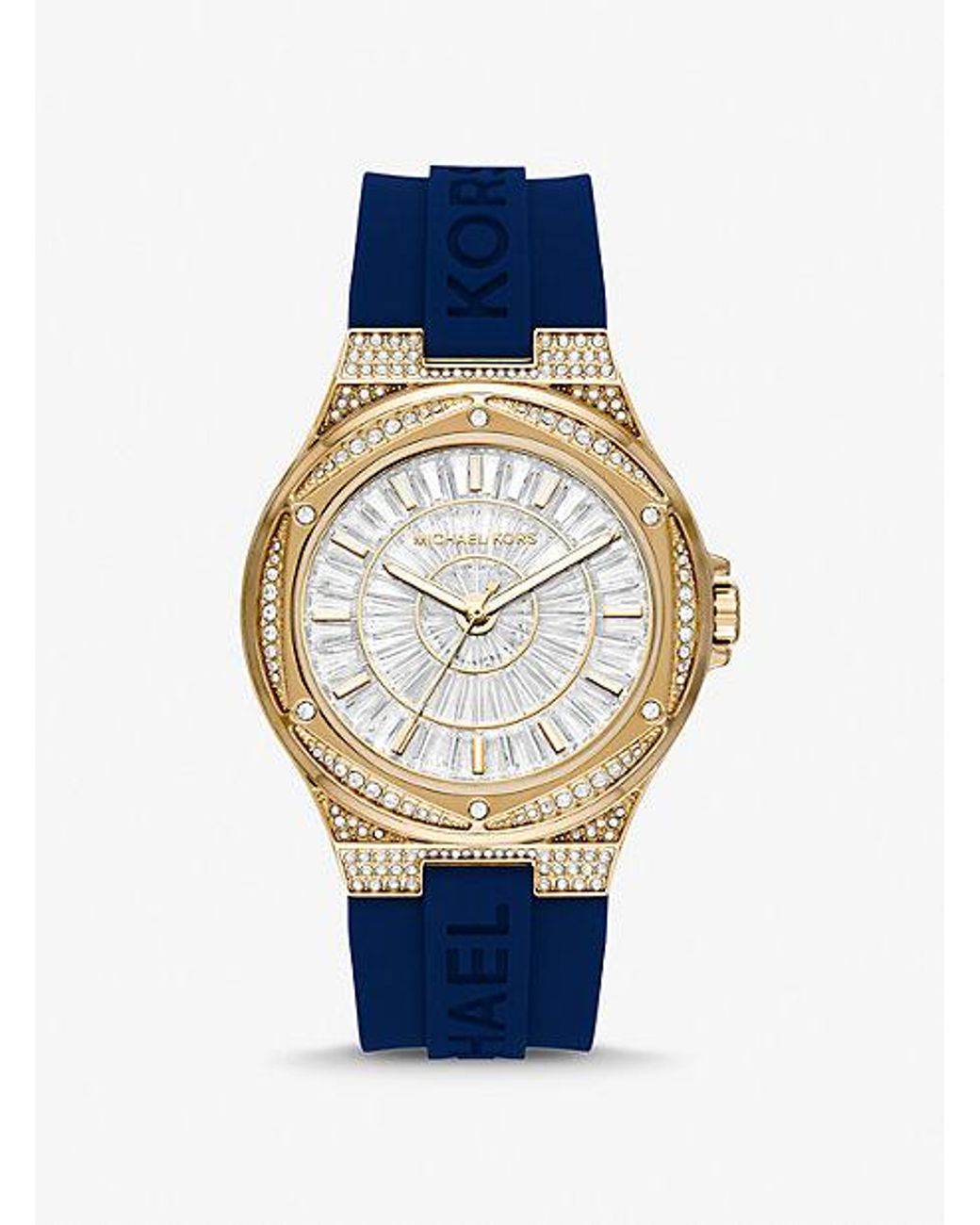 Michael kors women's silicone on sale watches