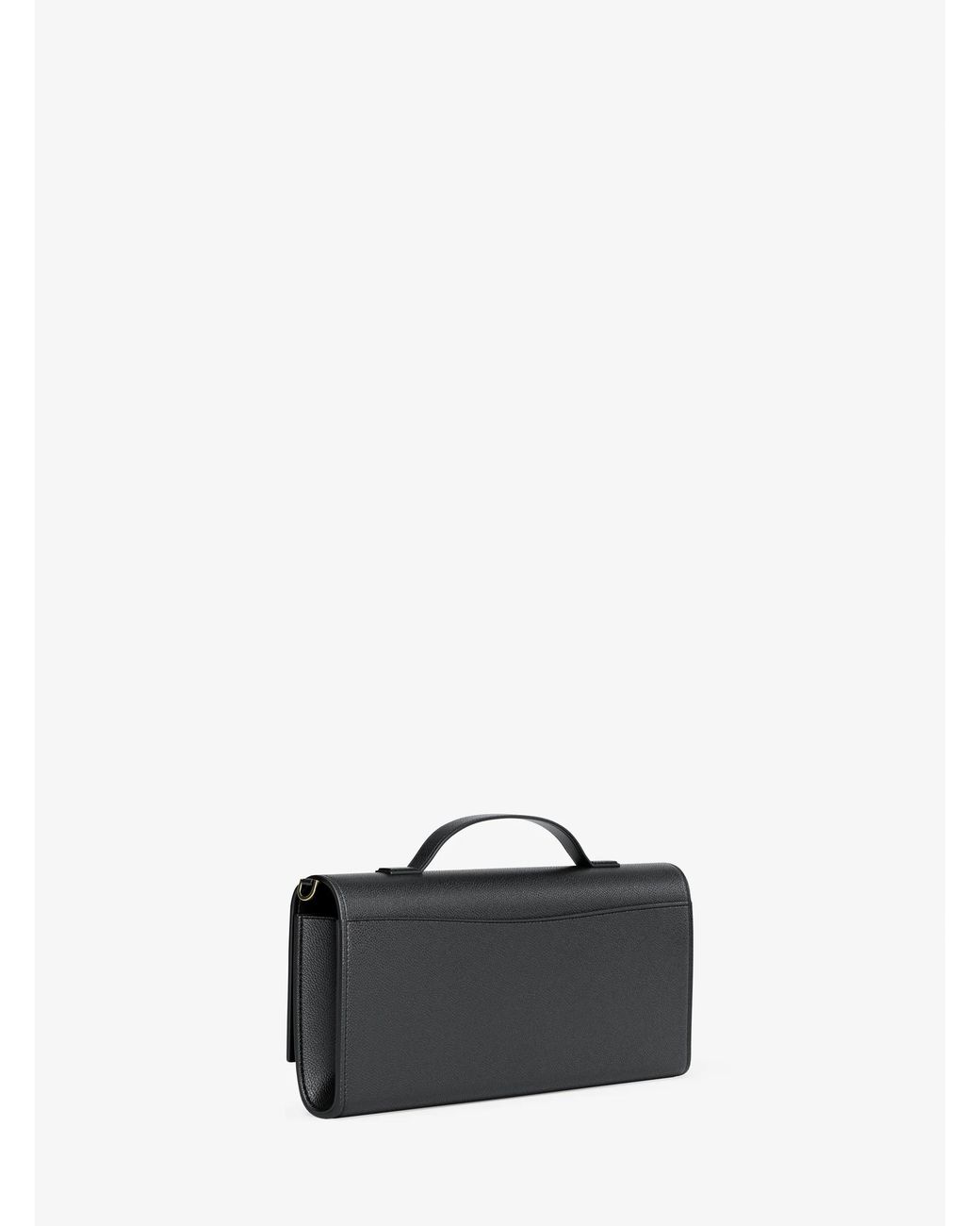 MICHAEL Michael Kors Black Mk Hamilton Moderne Medium Leather Convertible Clutch