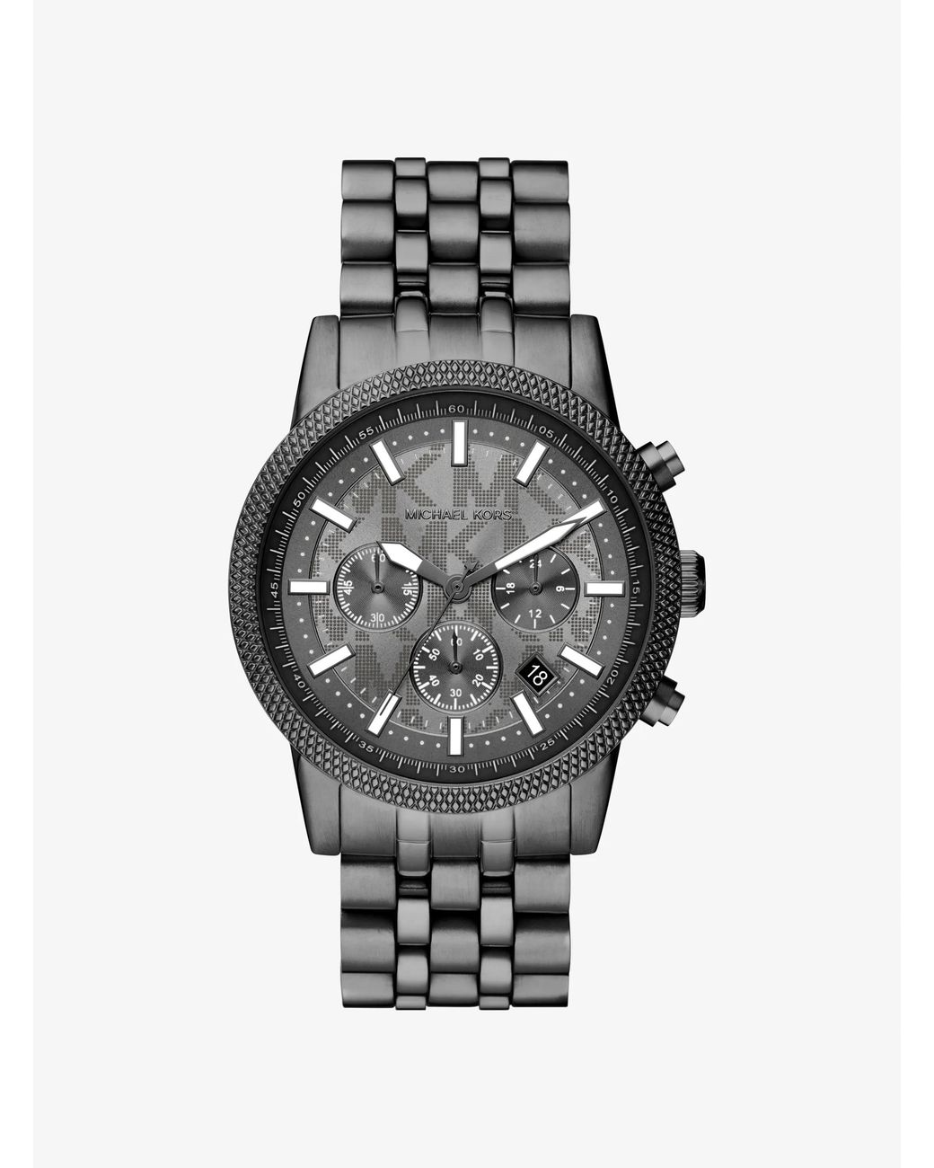 Michael Kors big watch grey metallic Michael Kors MK7294 Oversized Tibby Pavé Silver-Tone Watch  main image 2