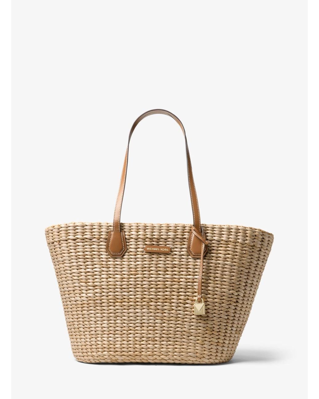 Michael Kors Malibu Woven Straw Tote Lyst UK