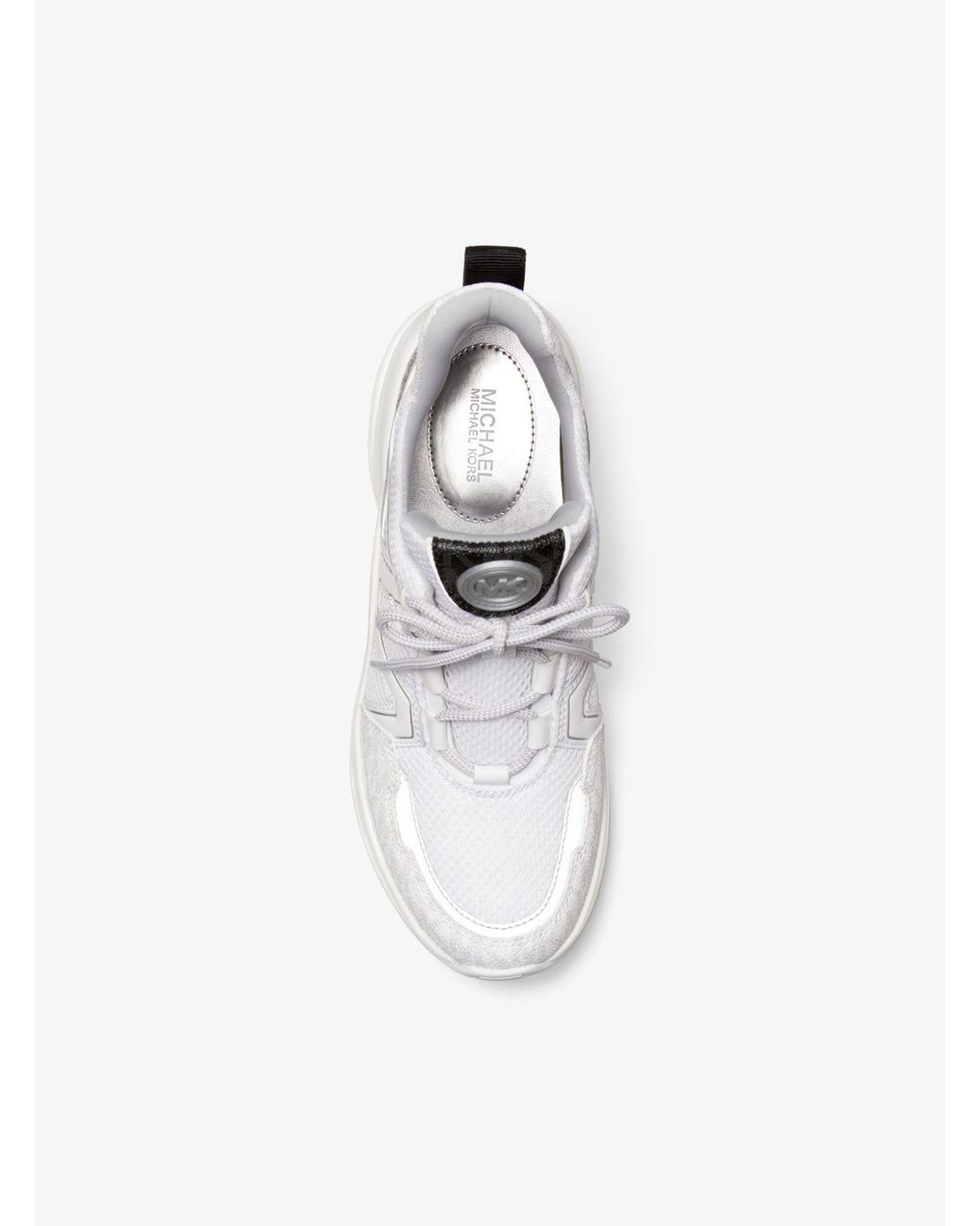 olympia mesh and logo trainer