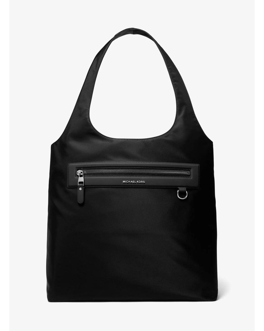 Michael Kors Black Mk Hudson Nylon Tote Bag for men
