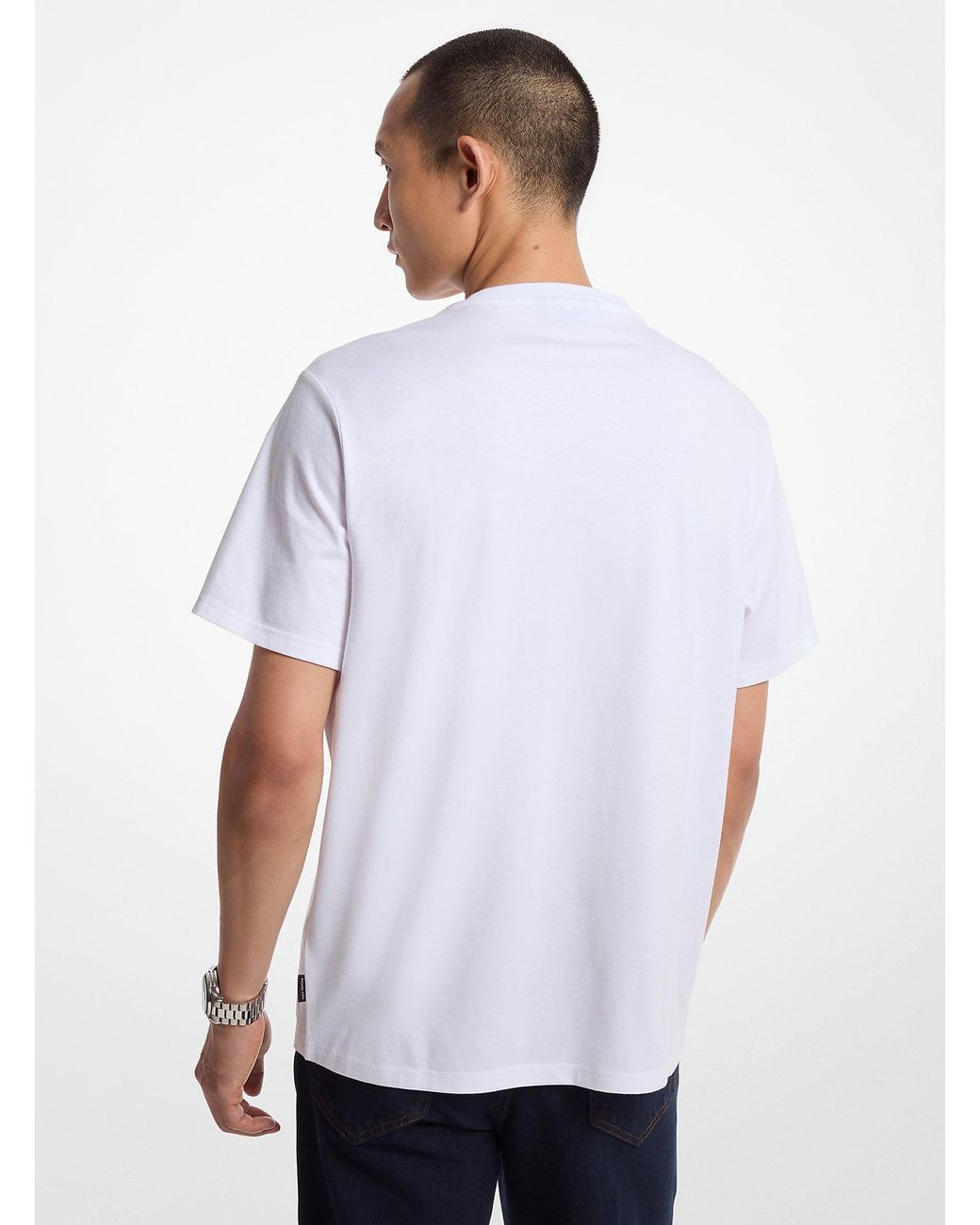 Michael Kors White T-Shirt for men