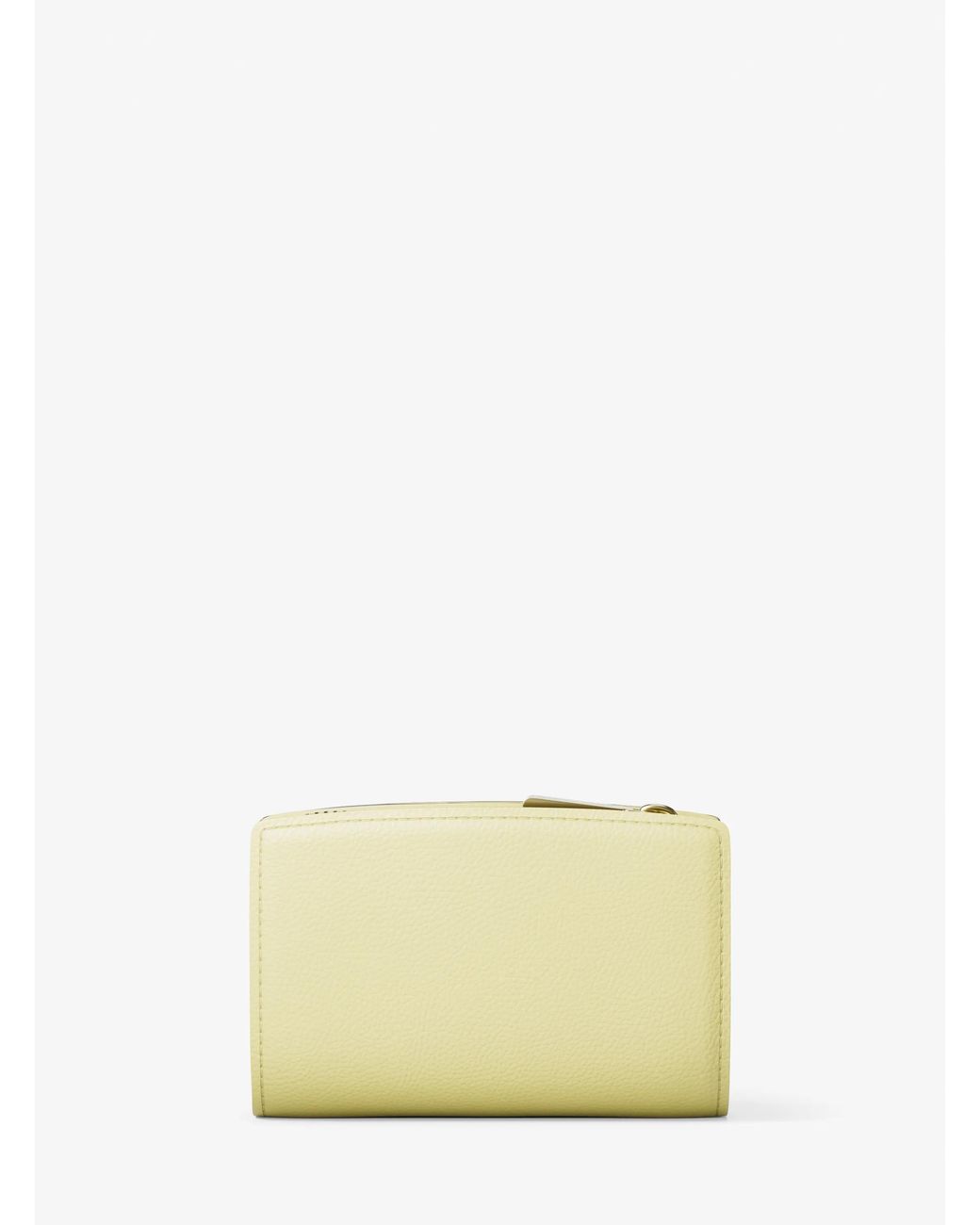 MICHAEL Michael Kors Natural Mk Bryant Medium Pebbled Leather Wallet