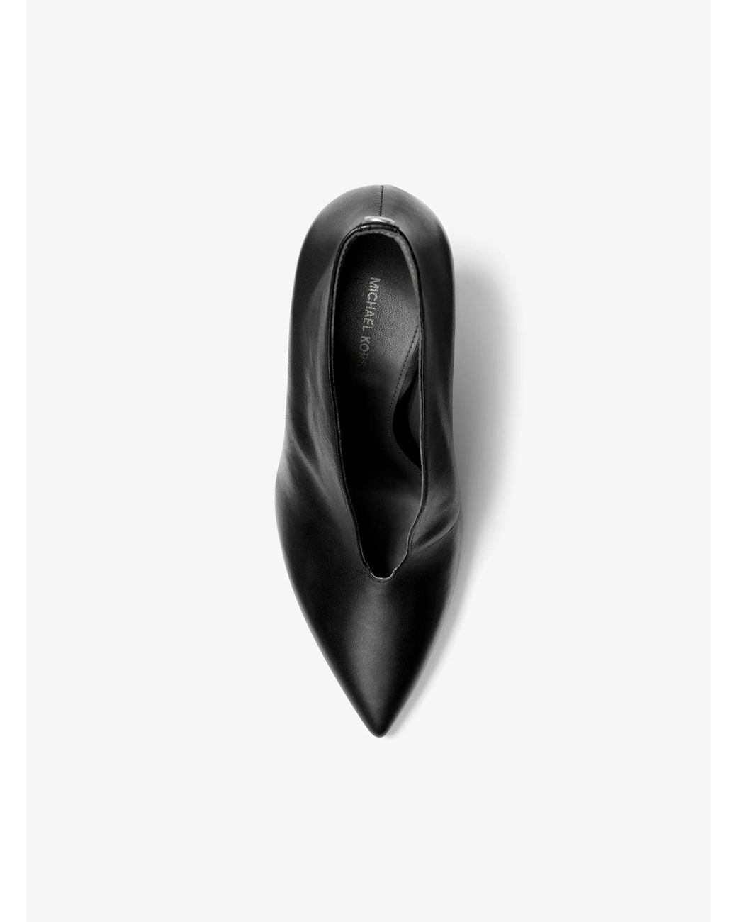 MICHAEL Michael Kors Black Michael Kors Tonya Leather Pump