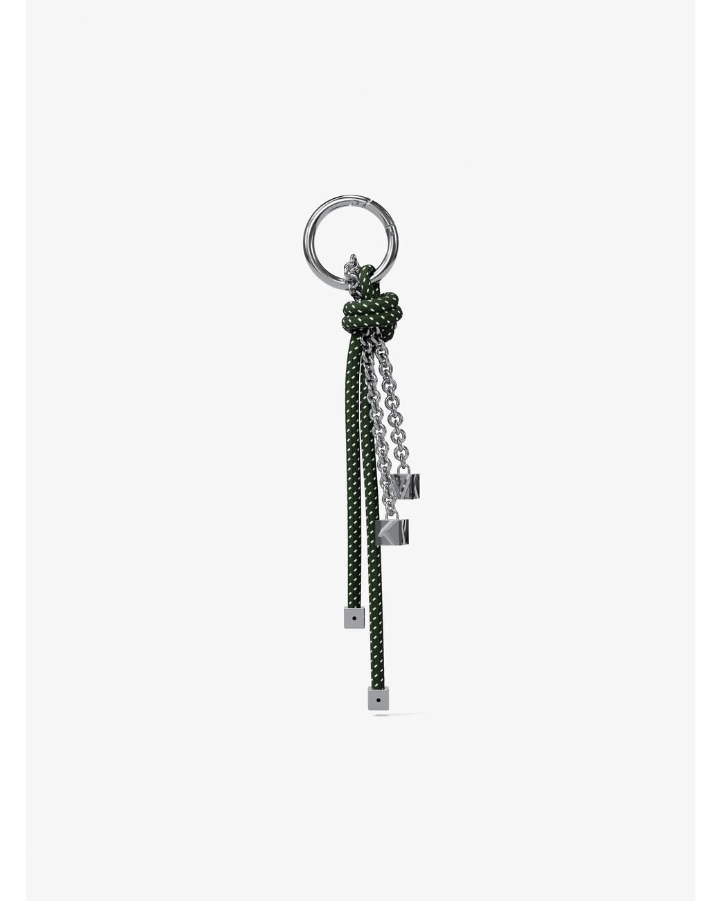 MICHAEL Michael Kors Blue Mk-Tone And Speckled Cord Bag Charm
