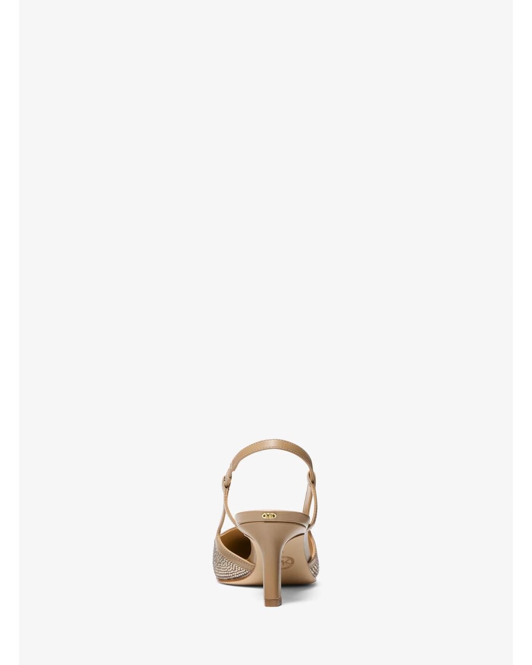 MICHAEL Michael Kors Natural Mk Alora Suede Slingback Pump
