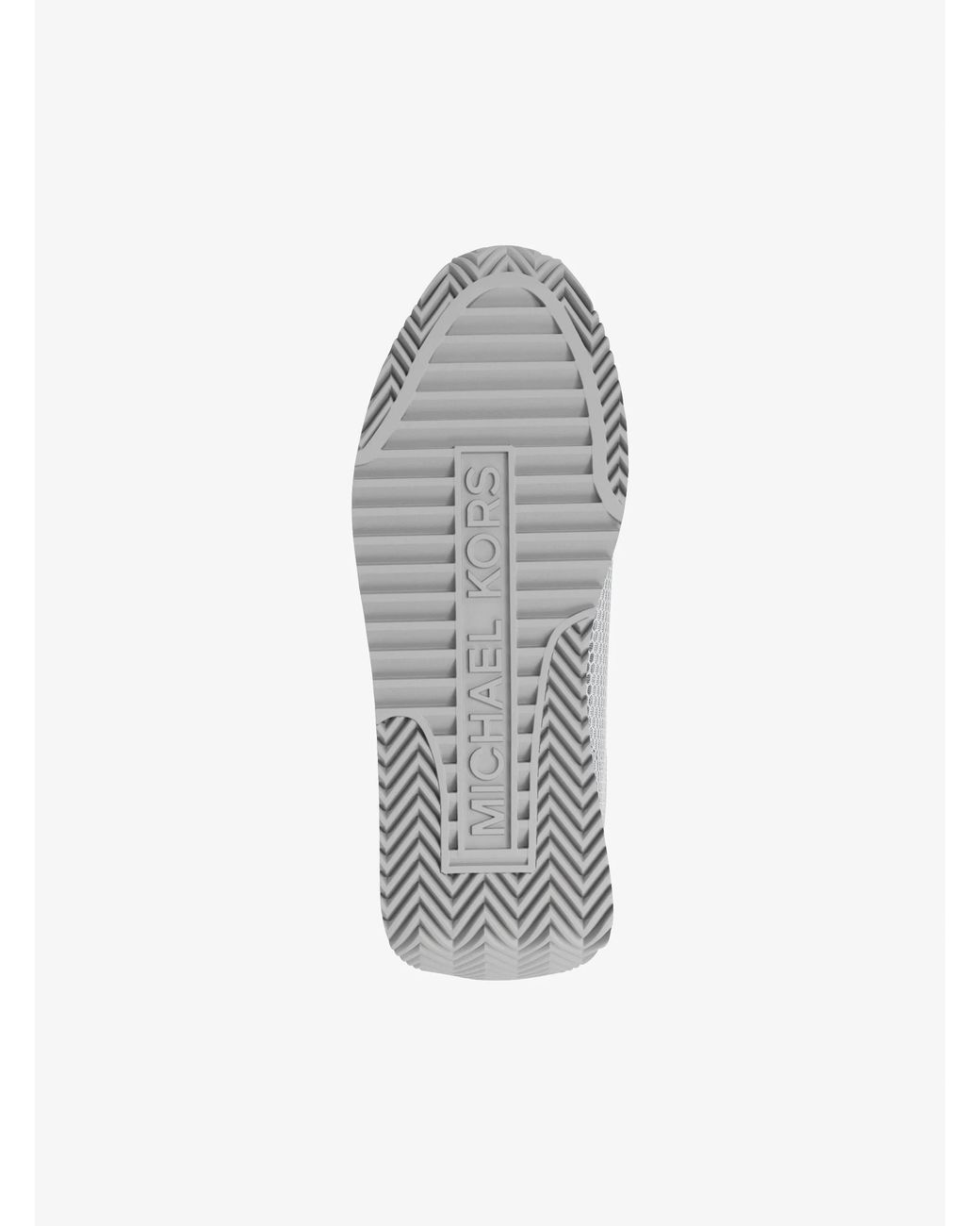 MICHAEL Michael Kors White Mk Rhodes Mixed-Media Trainers for men