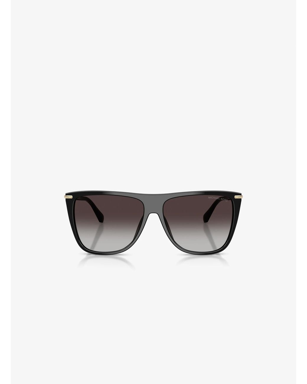 Michael Kors White Mk Half Moon Sunglasses