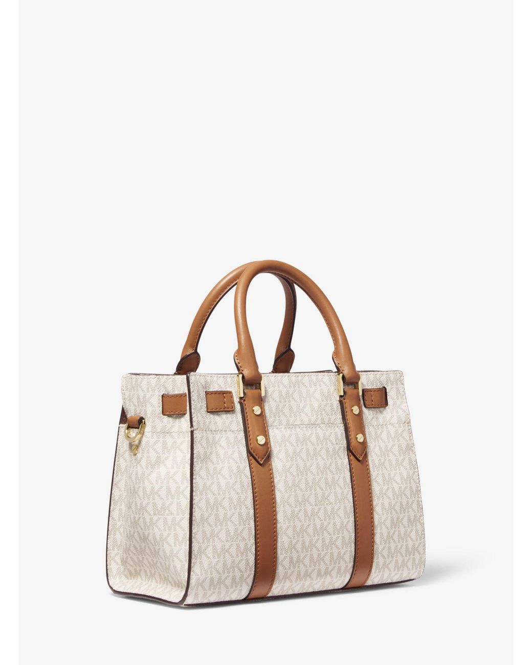 Nouveau Hamilton Small Logo And Leather Satchel 2024 www.alhudapk