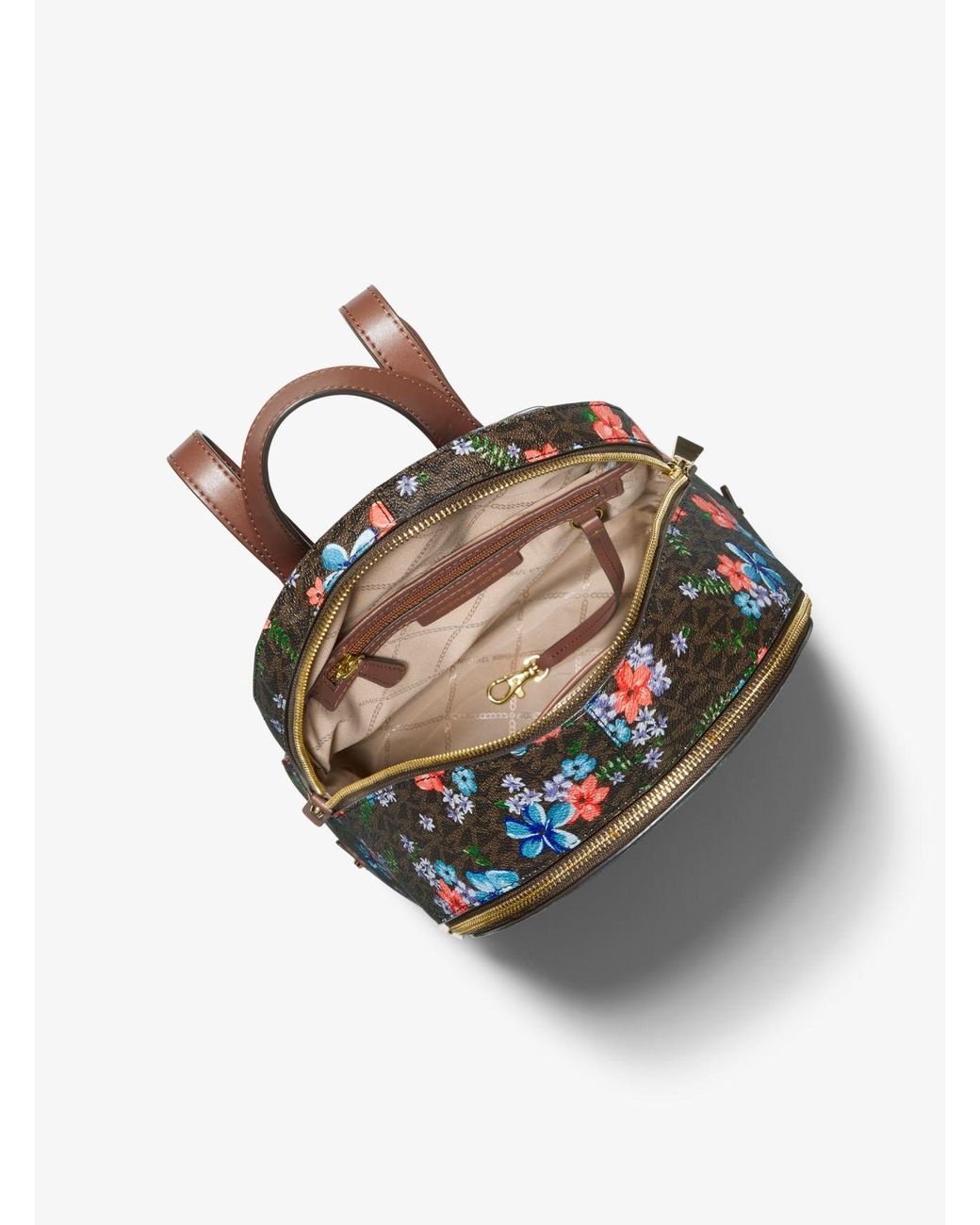 Michael Kors Rhea Medium Floral-printed 